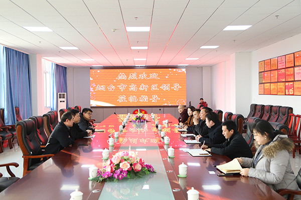 熱烈歡迎煙臺(tái)高新區(qū)智能制造產(chǎn)業(yè)發(fā)展推進(jìn)中心領(lǐng)導(dǎo)一行蒞臨我集團(tuán)參觀考察 熱烈歡迎煙臺(tái)高新區(qū)智能制造產(chǎn)業(yè)發(fā)展推進(jìn)中心領(lǐng)導(dǎo)一行蒞臨我集團(tuán)參觀考察