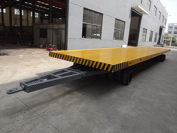 50噸重型牽引平板拖車(chē)